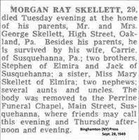 Skellett, Morgan Ray